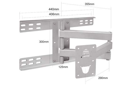 Mocowanie TV cienne LC-U4R1 63C