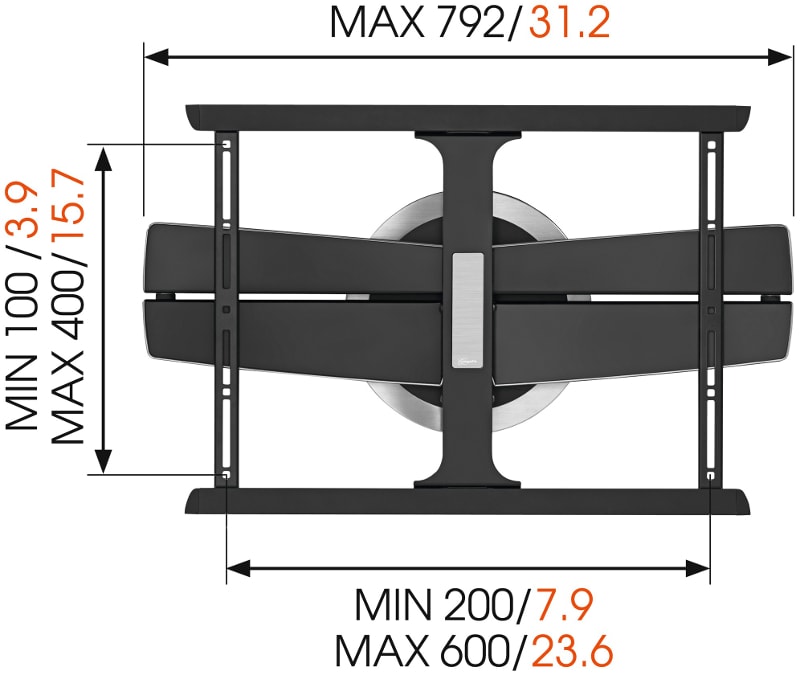 Uchwyt do telewizora Vogels Design Mount NEXT 7345