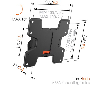 Uchwyt TV Vogels W50610