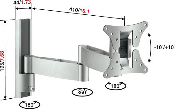 Uchwyt Vogels VFW426 - Uchwyty do TV LCD / plazma / LED
