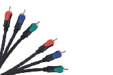 Kabel 3RCA-3RCA Component 1.8m Cabletech Basic Edition