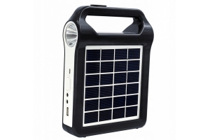 Latarka solarny powerbank